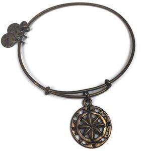 Alex & Ani Compass Charm Bangle Bracelet